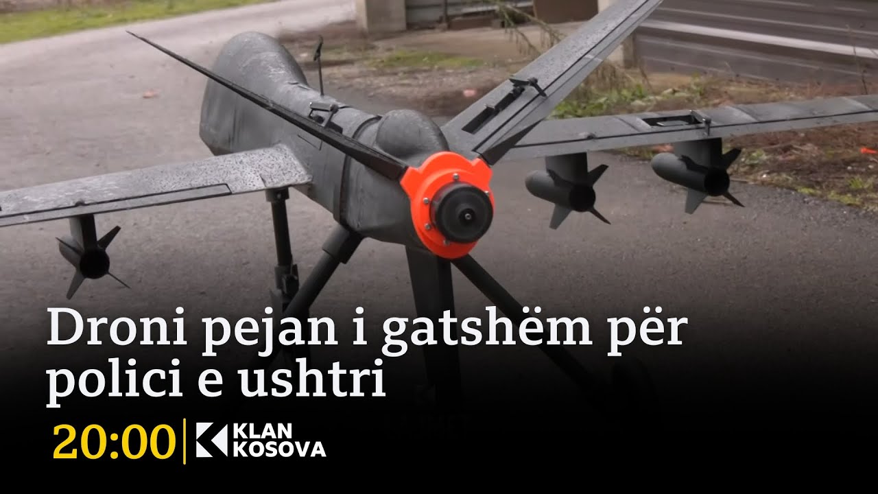 Droni pejan i gatshëm për polici e ushtri - 04.01.2026