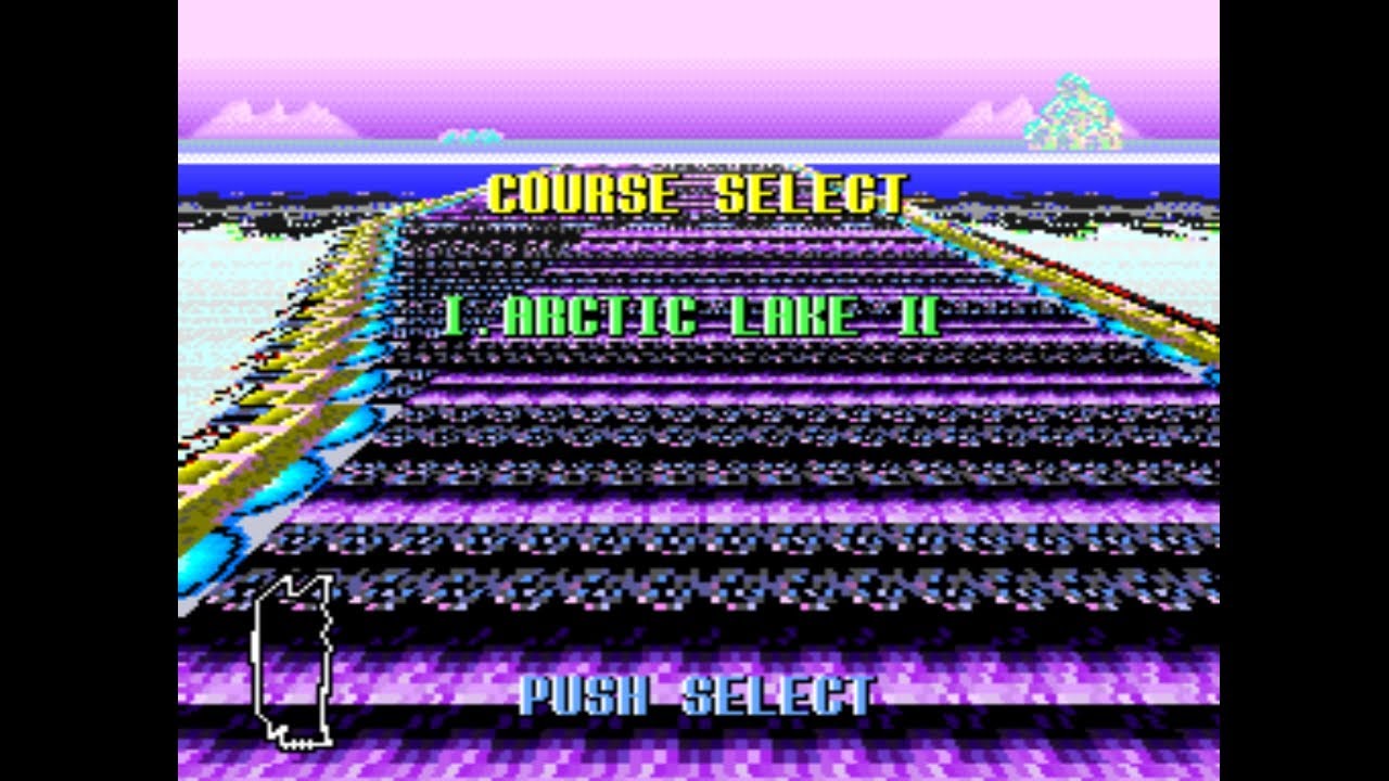 SNES F-ZERO Red Canyon Becomes 