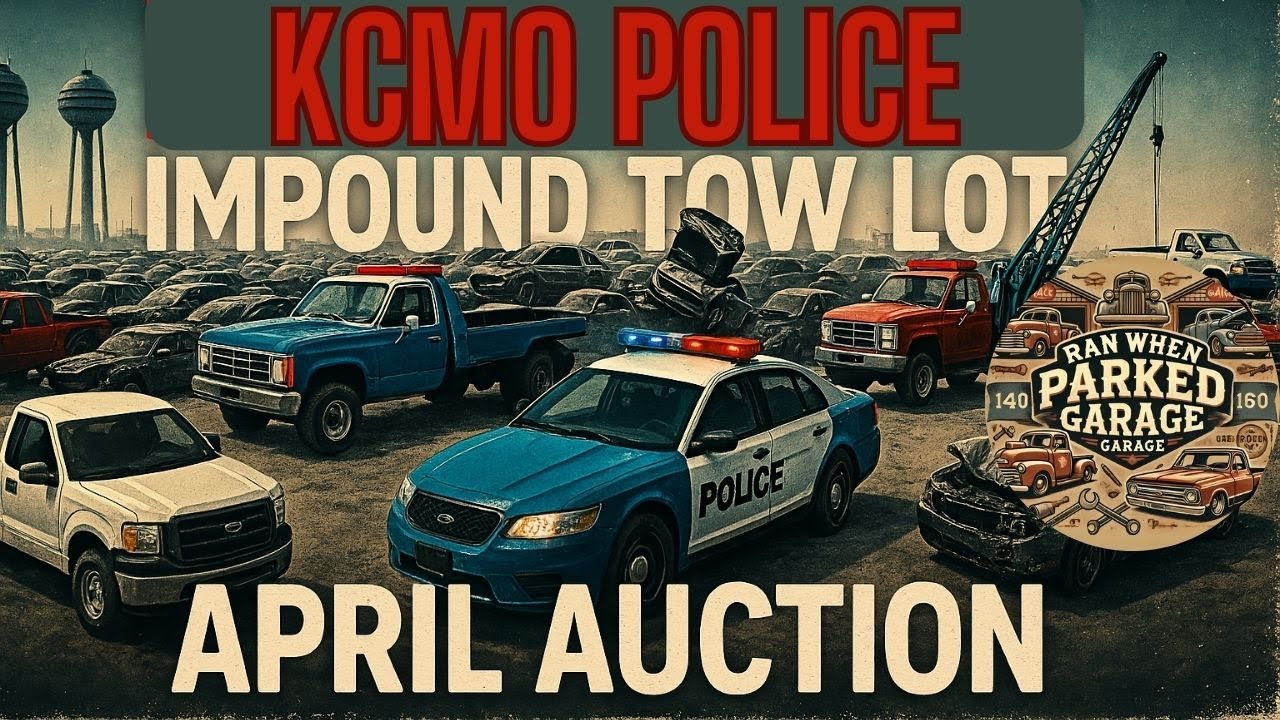 Walking Through the Kansas City Police Impound Auction – April 15, 2025