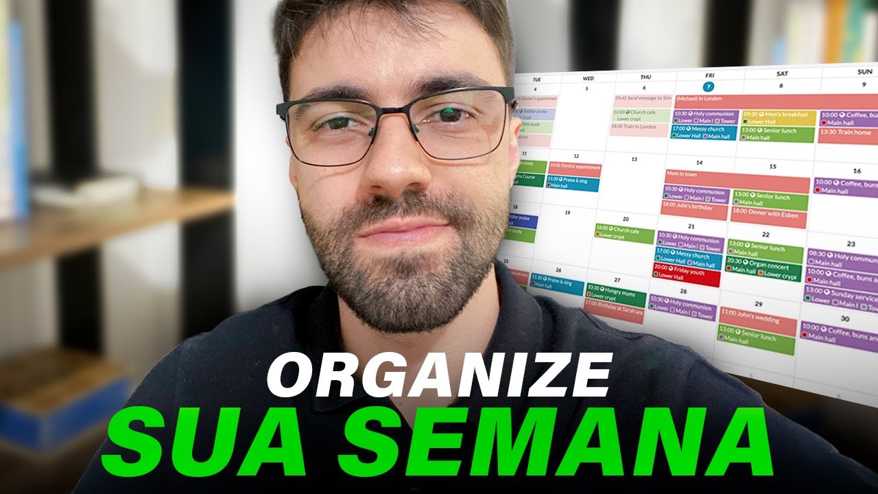 Planejamento semanal: meu método em 15 minutos