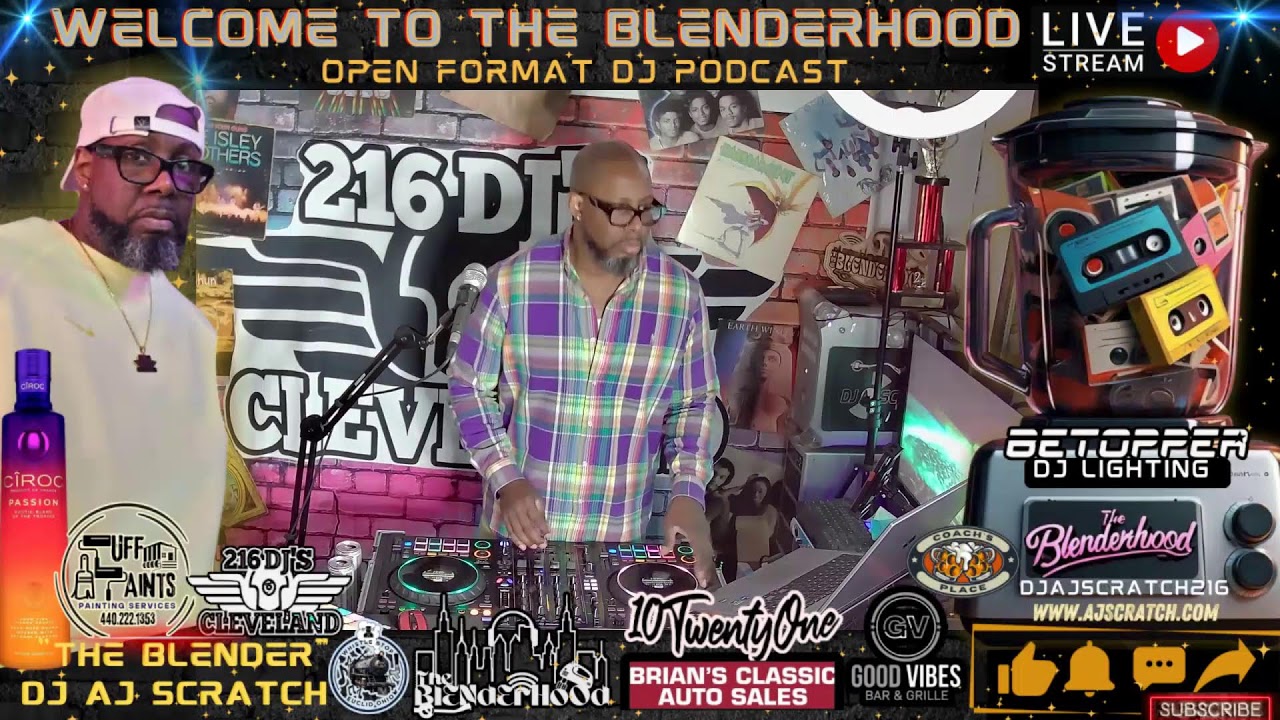 DJ AJ SCRATCH - THE BLENDERHOOD - 1/27/26