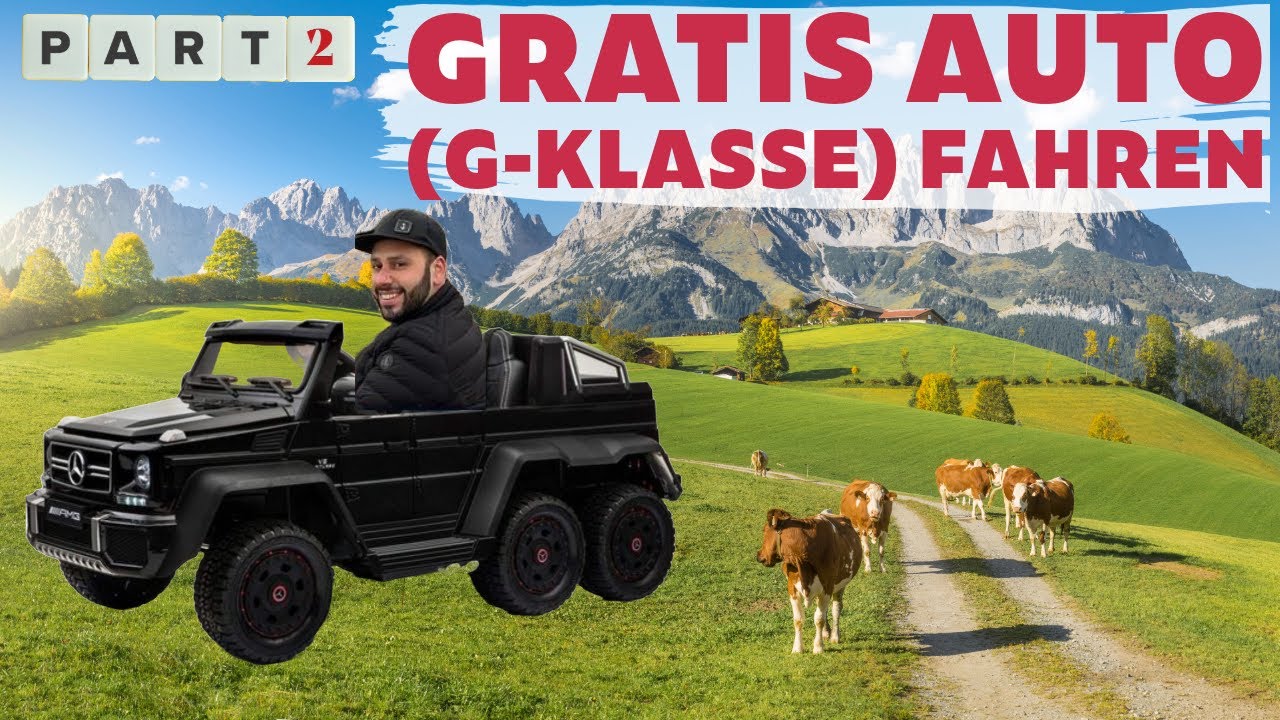 Gratis Auto fahren  I  G-Klasse  I  Teil 2
