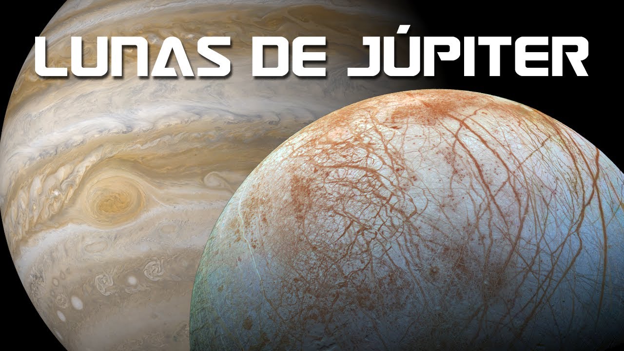Europa y Gan&iacute;medes - Lunas de J&uacute;piter 4K