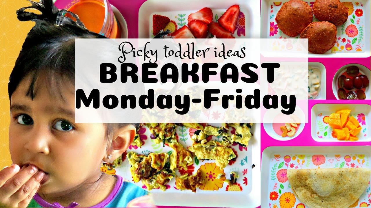 5 Indian Breakfast recipes for toddlers | Weight gain foods for toddlers | Toddler breakfast recipes