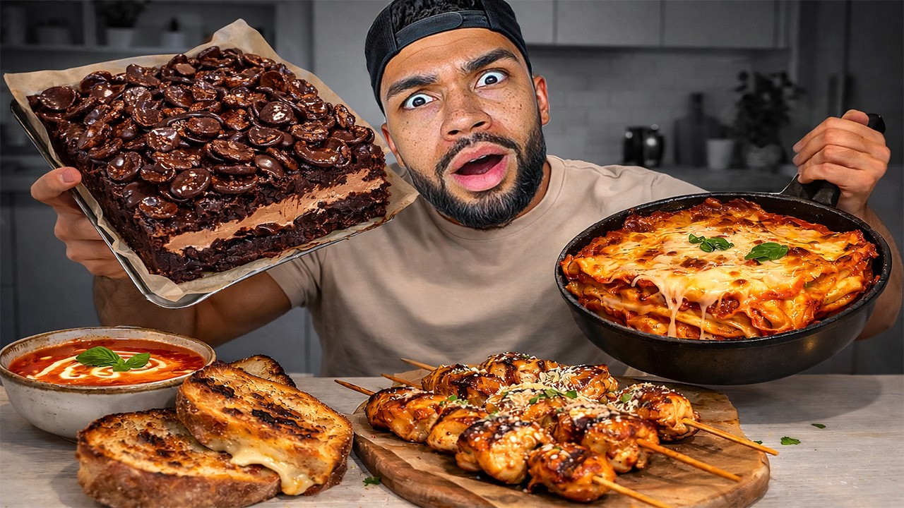1 TAG NUR VIRALE TikTok REZEPTE ESSEN 🤤 (CHEATDAY)