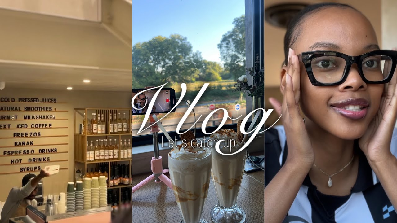 Vlog: Cafe ASMR and yapp | let’s catch up