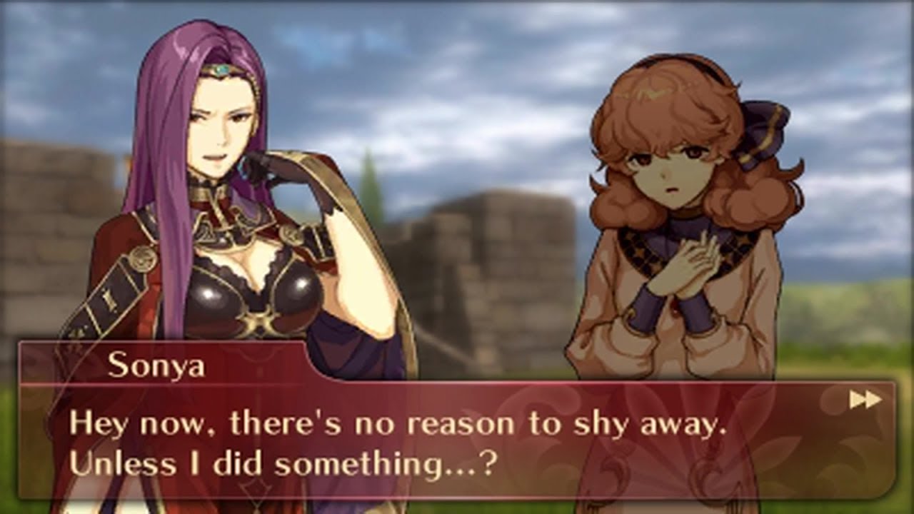 Fire Emblem Echoes: Shadows of Valentia - Sonya & Genny Support Conversations