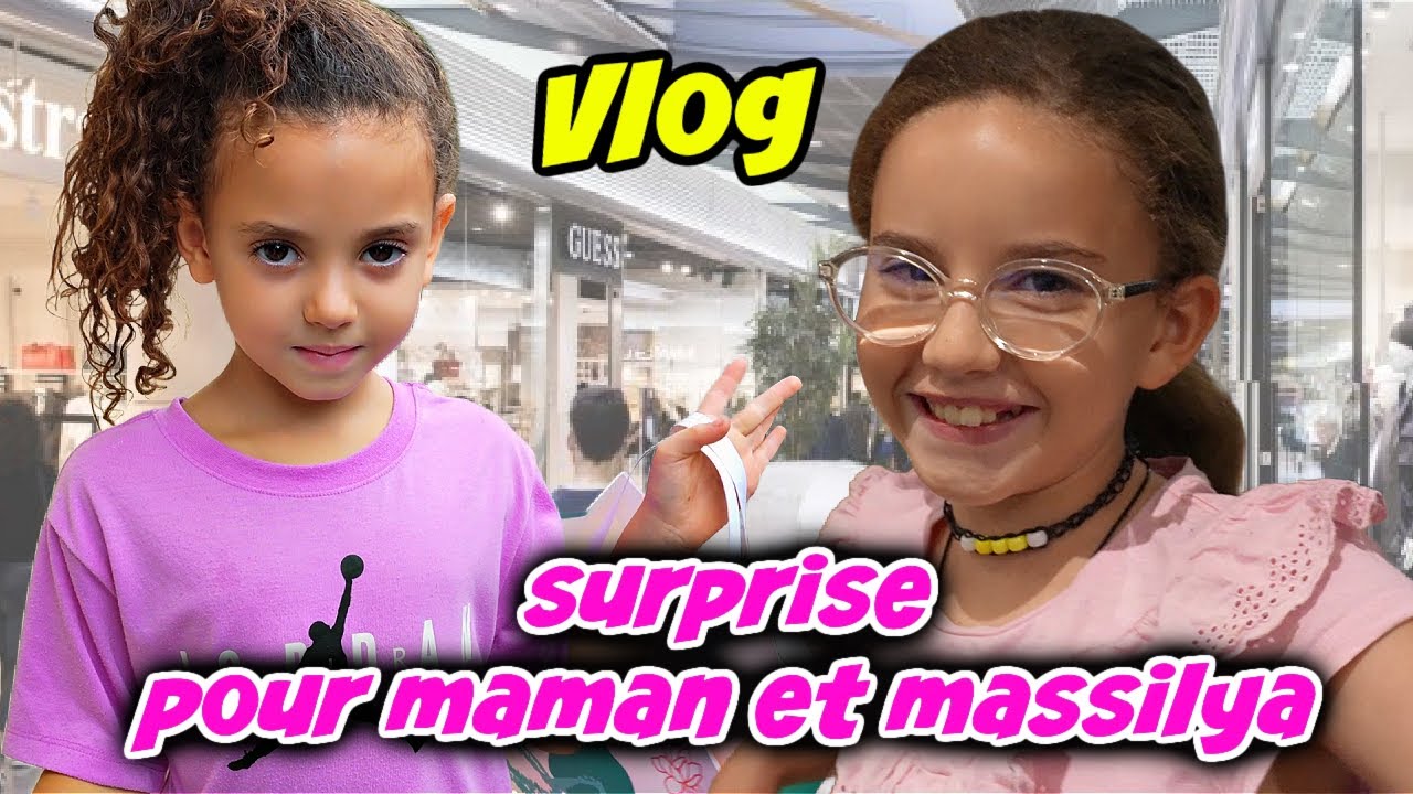 VLOG - La SURPRISE pour MAMAN