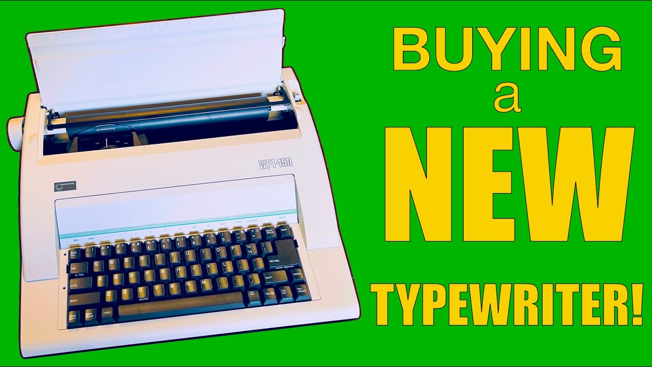 Buying a New Typewriter