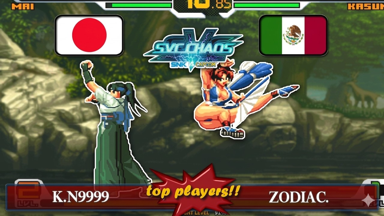 [TOPs SVC Chaos FT5] K.N9999 (Jap) vs Zodiac. (Mex) #svcchaos