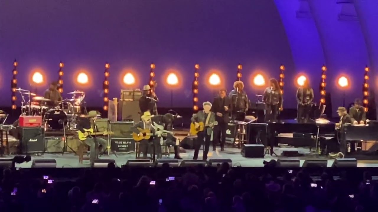 Willie Nelson and Keith Richards Willie’s 90th Birthday 4/30/23 Hollywood Bowl