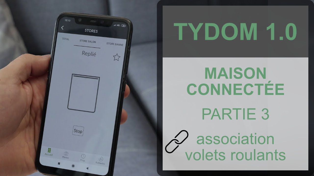 PARTIE 3.1 : Association de volets roulants WELLCOM avec TYDOM