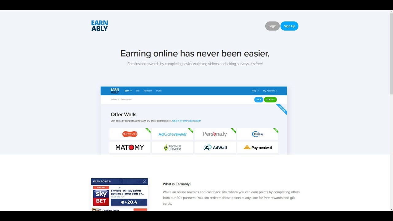 Earnably Review 2017 - Beer Money Funds