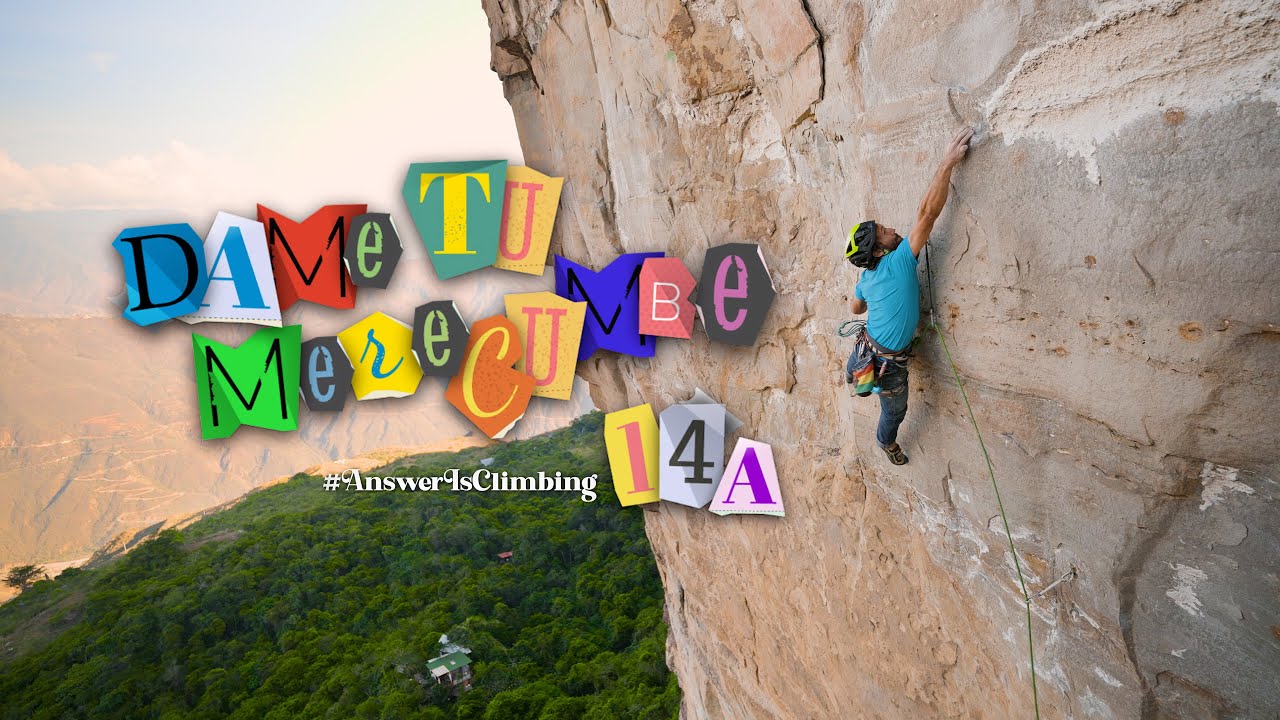 Dame Tu Merecumbé 14a - Multipitch - La Pared / Macaguato - Cañón del Chicamocha