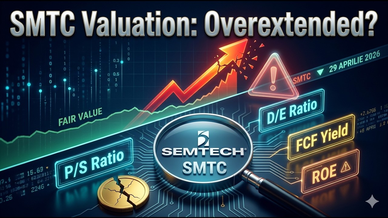Semtech (SMTC) Stock Valuation & Fiscal Health 2026 &ndash; Overextended Market Price vs Robust Revenue