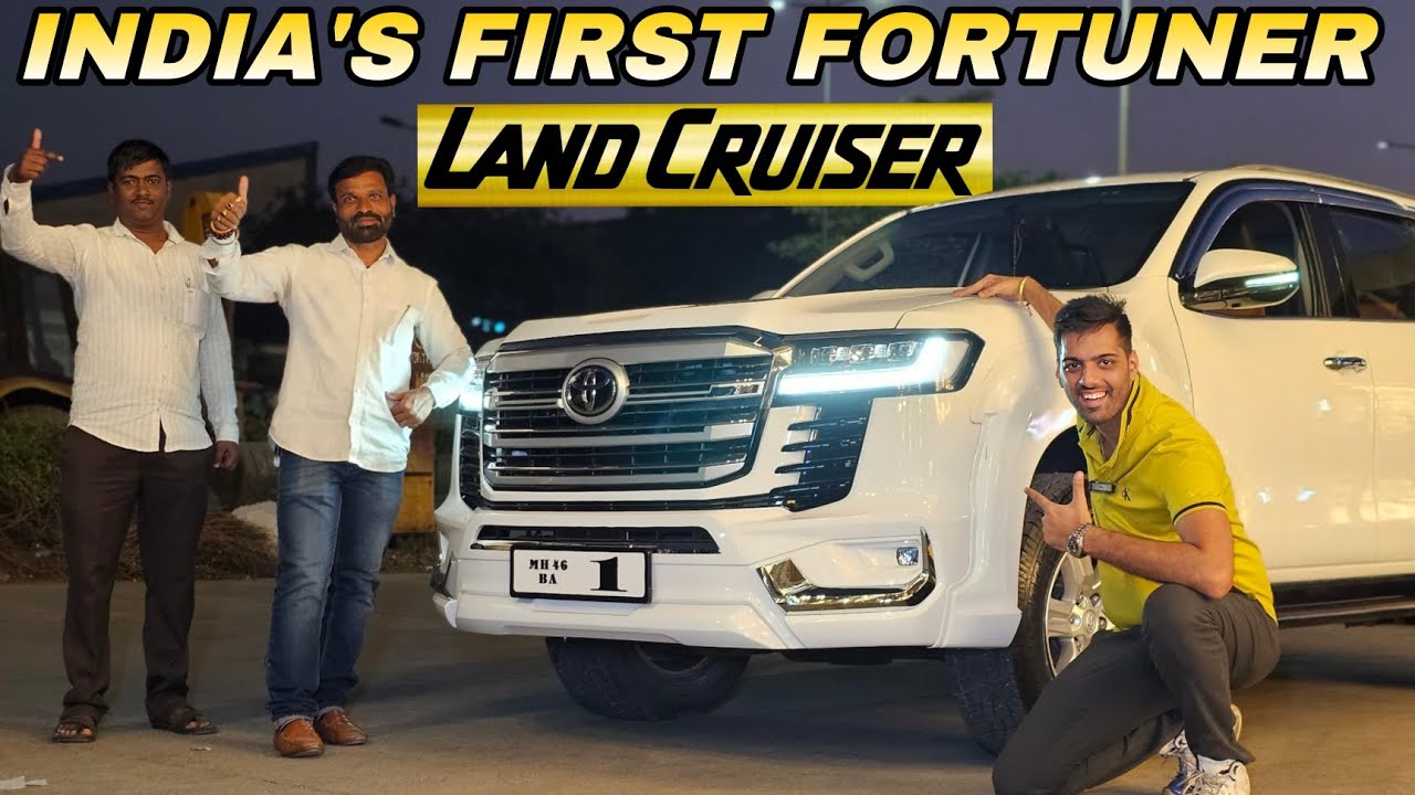 INDIA'S FIRST FORTUNER CONVERTED TO LAND CRUISER LC300 LOOK 😲...!!!