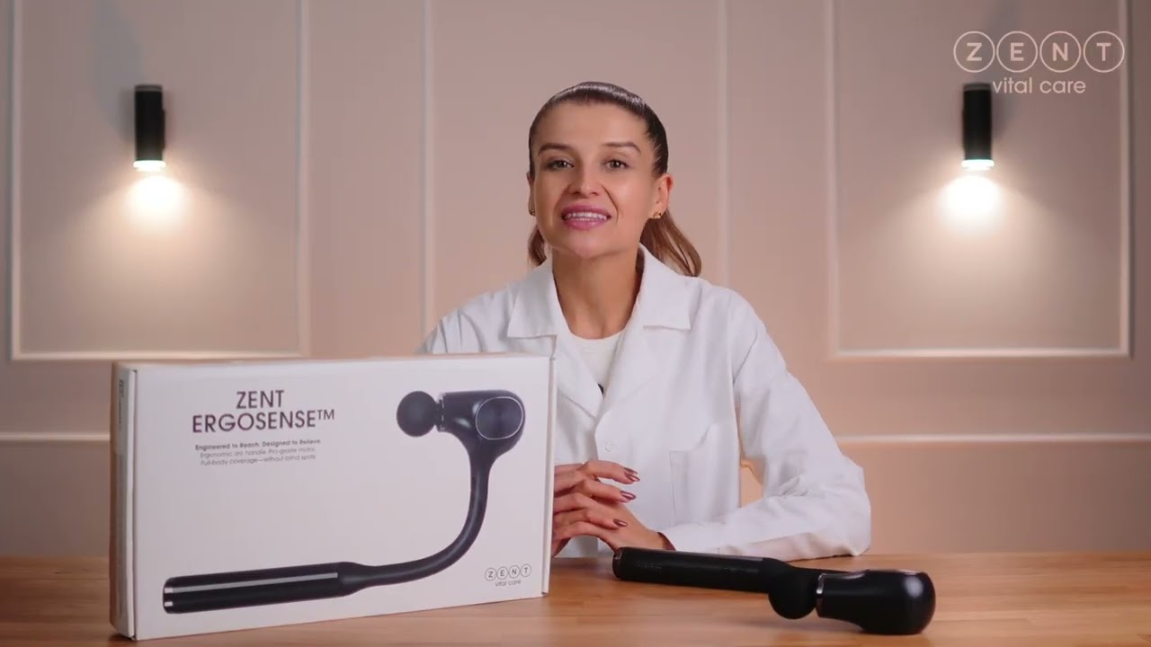 ZENT&reg; ErgoSense&trade; &ndash; Inteligentny masażer wibracyjny z ergonomicznym uchwytem
