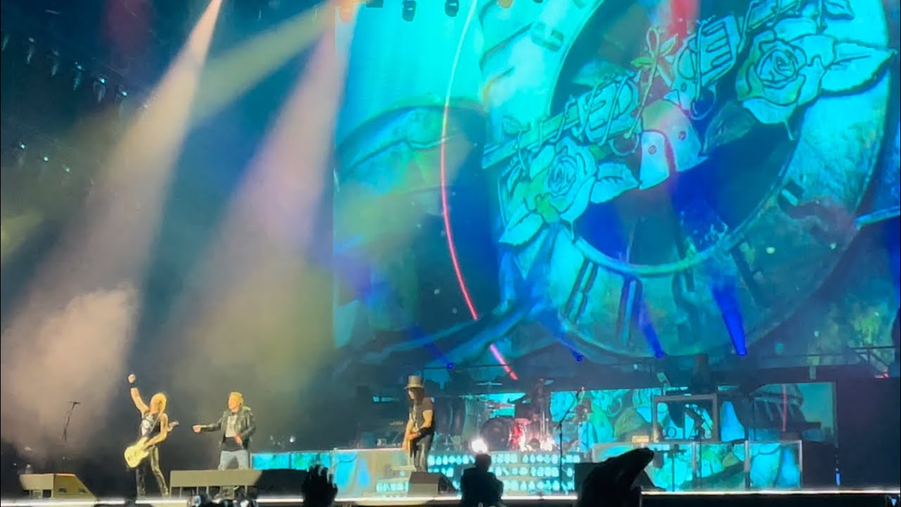 Guns N Roses - Estranged Full Version Live in Santiago Chile 2022 Estadio Nacional