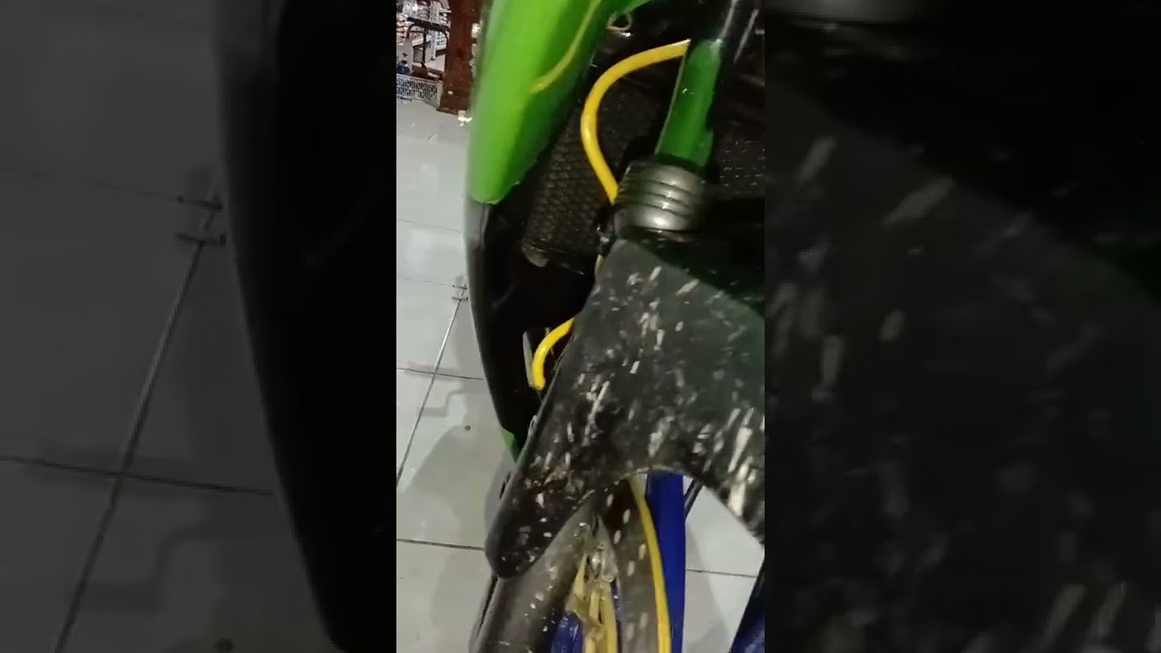 pamasangan spakbor depan ninja kevlar forget ala zalfa motor