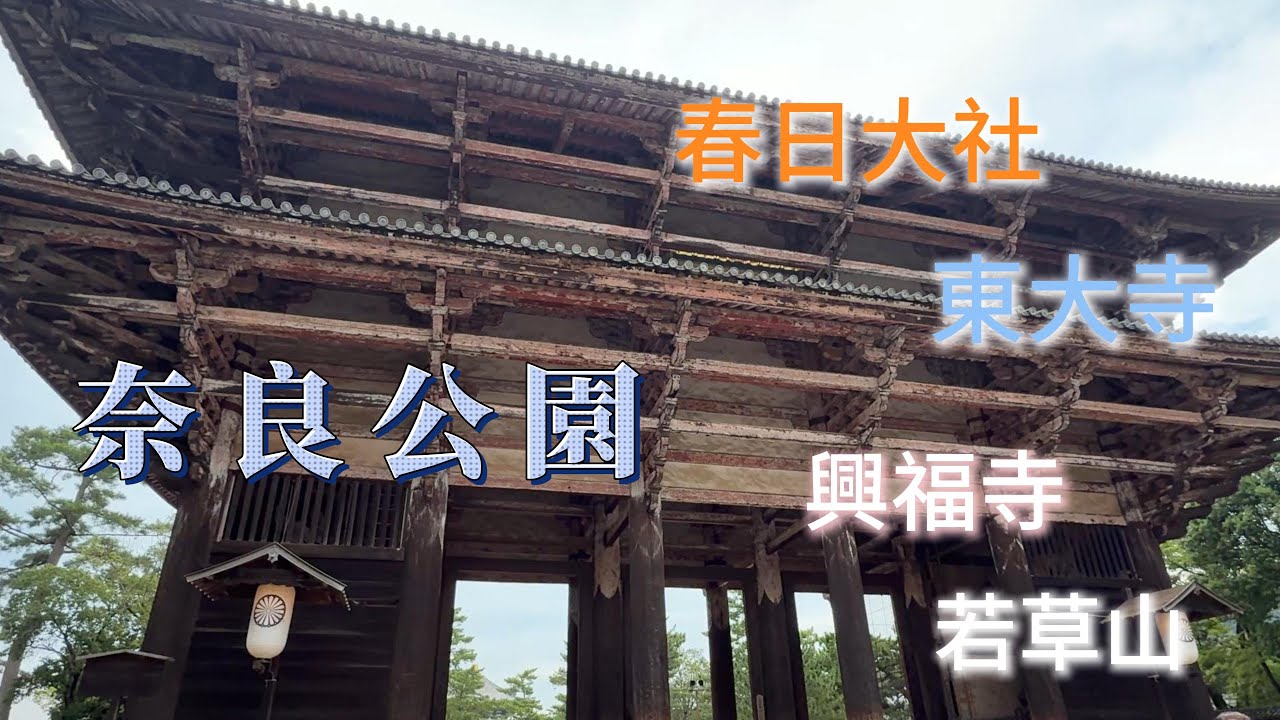 漫步在日本/關西篇PART 17/奈良公園/東大寺、春日大社、興福寺等必去景點和小鹿近距離接觸！