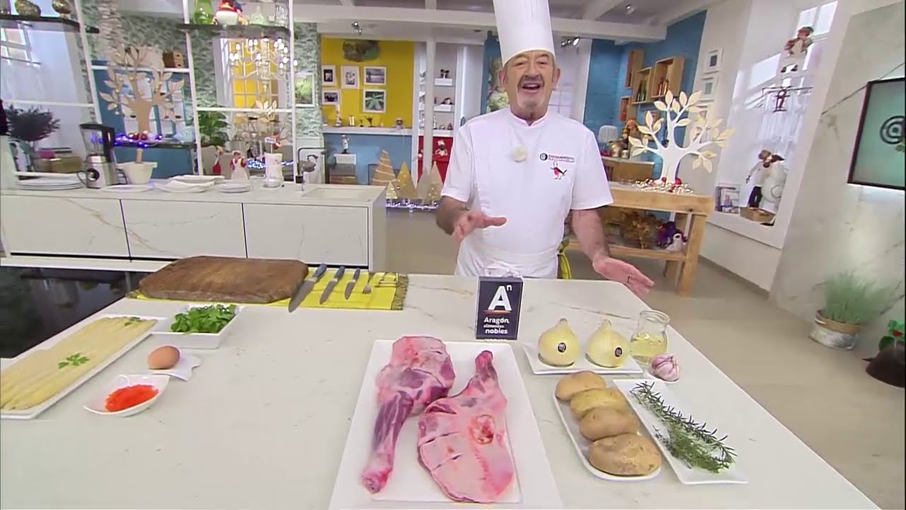 La receta de Ternasco de Aragón al horno de Karlos Arguiñano