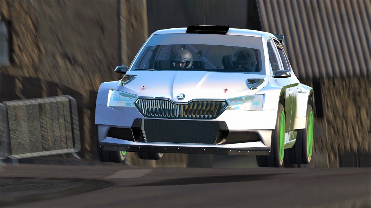 FLAT OUT at EMBRUN - PRUNIERES | Skoda Fabia Rally2 EVO | ASSETTO CORSA RALLY
