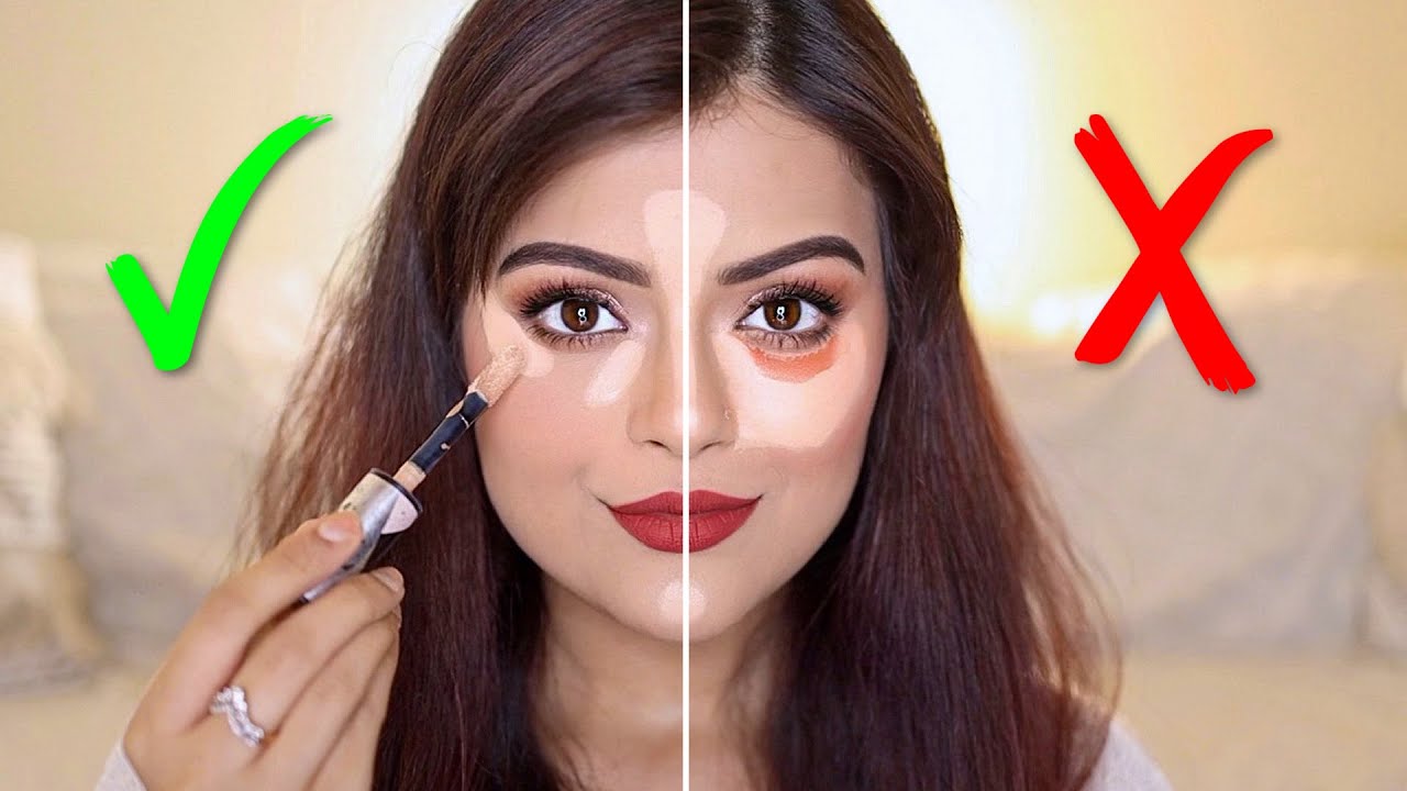 CONCEALER DO'S & DON'Ts FOR BEGINNERS | HOW TO AVOID CREASES & HIDE DARK CIRCLES LIKE A PRO