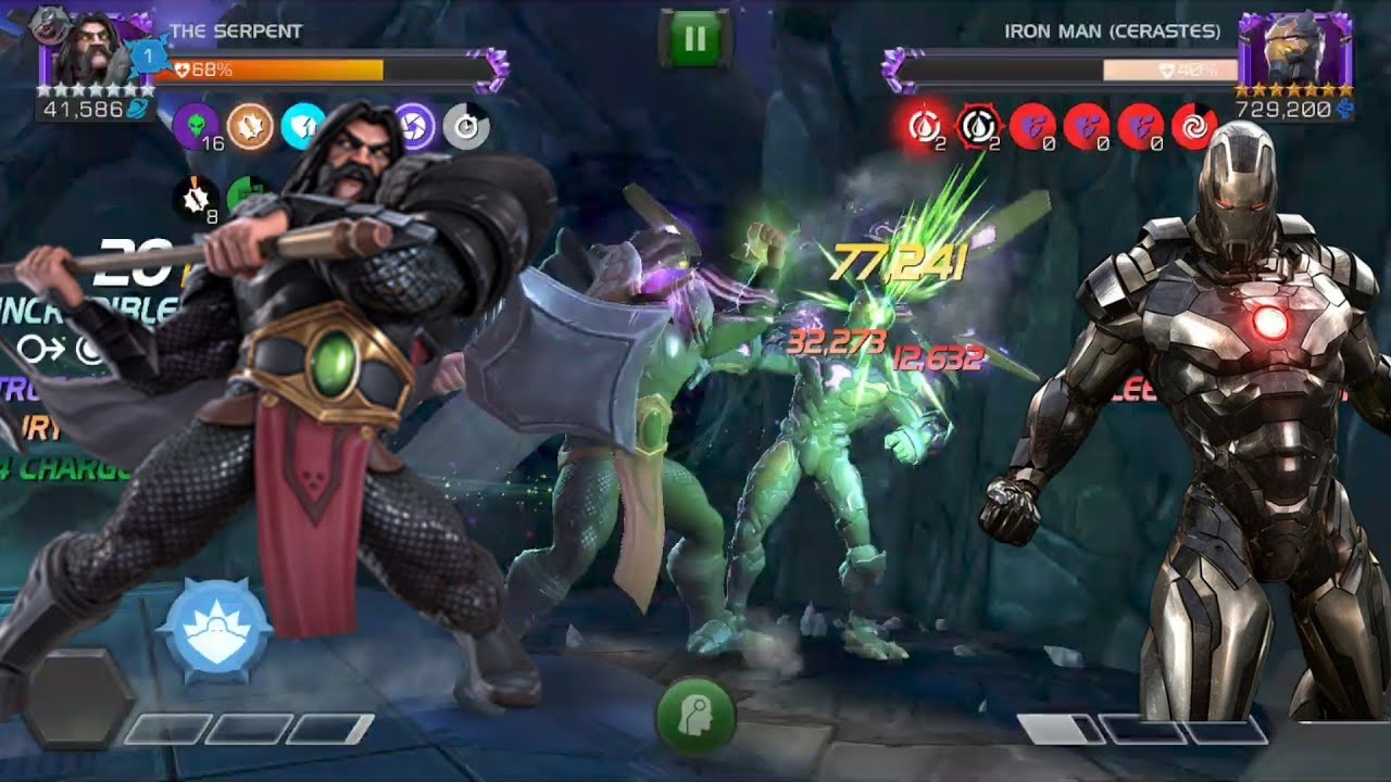 Act 8.3.6 Final Boss Defeat Solo With Serpent | Marvel Contest Of Champion| mcoc