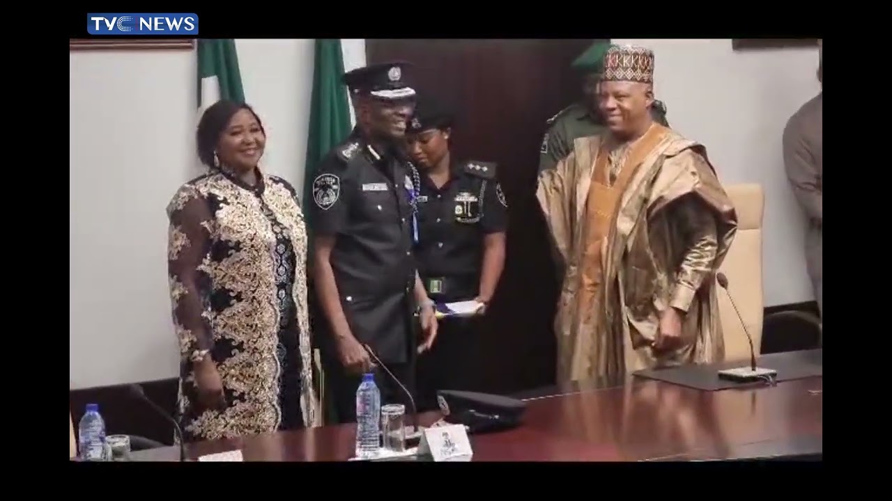 WATCH: Vice President Kashim Shettima Decorates Egbetokun As Acting IGP