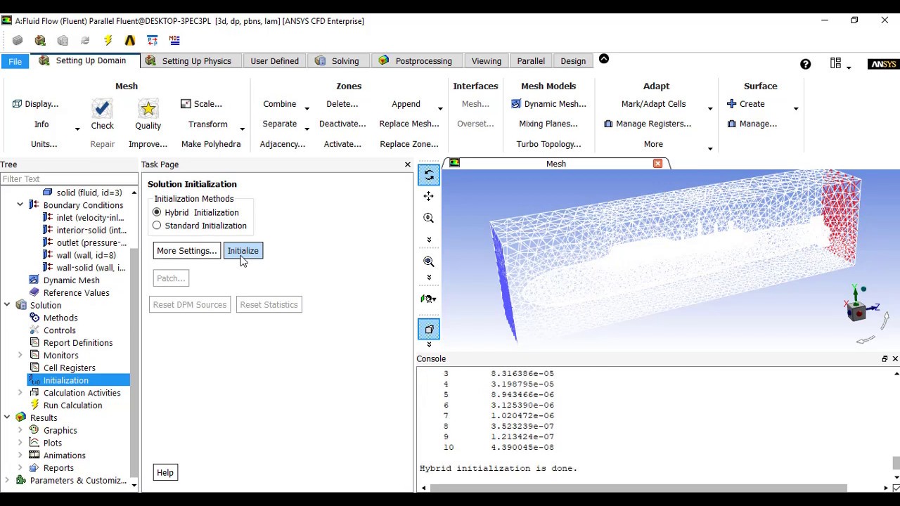 Submarine Analysis (Small Enclosure) | Ansys Workbench | Fluent Analysis