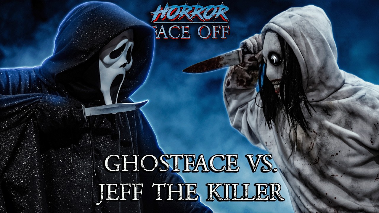 GHOSTFACE VS JEFF THE KILLER [Scream vs Creepypasta] | HORROR FACE-OFF: Episode 1