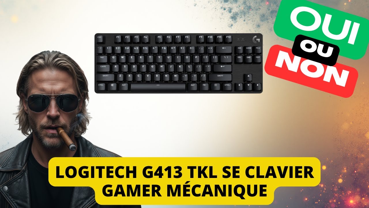 Le Logitech G413 TKL SE en 2025 : un clavier puissant mais sans fonctions secrètes ?