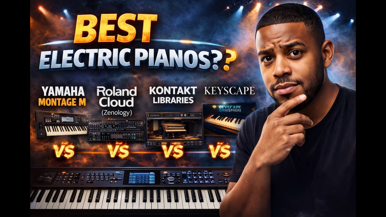 Битва гигантов EP: Montage M против Roland Cloud против Kontakt Libraries против Keyscape против ...