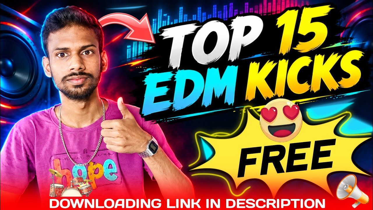 Hard EDM KICK Sample Pack | 2026 New EDM Samples 😍 | Fl Studio Mobile Tutorial Video