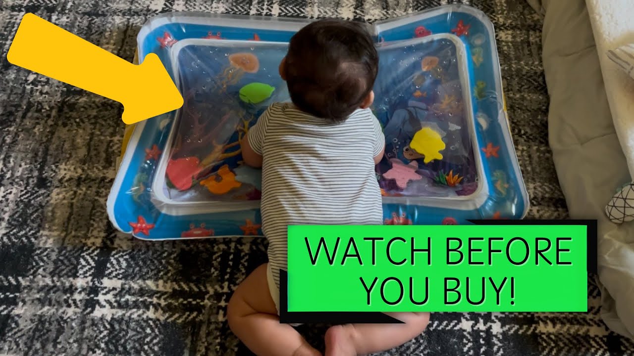 Honest Review of the Yeeeasy Tummy Time Water Mat