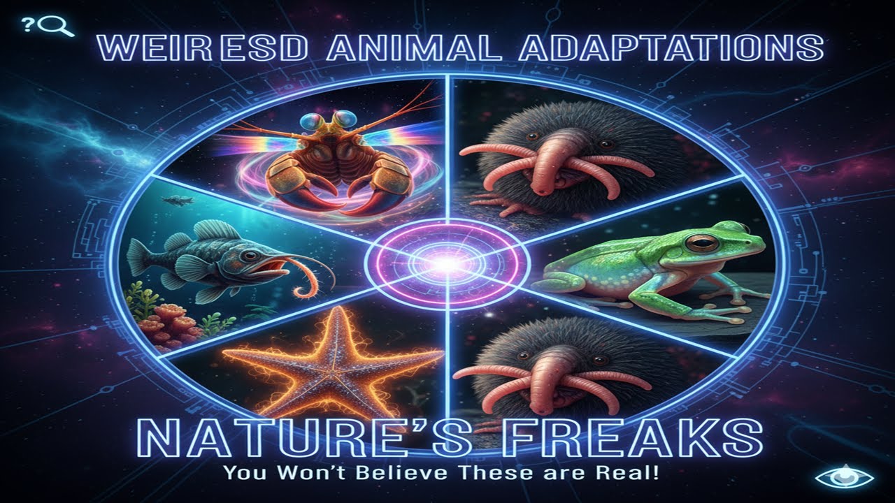Mind-Blowing Biology: Animals with ALIEN Powers! (Weirdest Survival Adaptations))