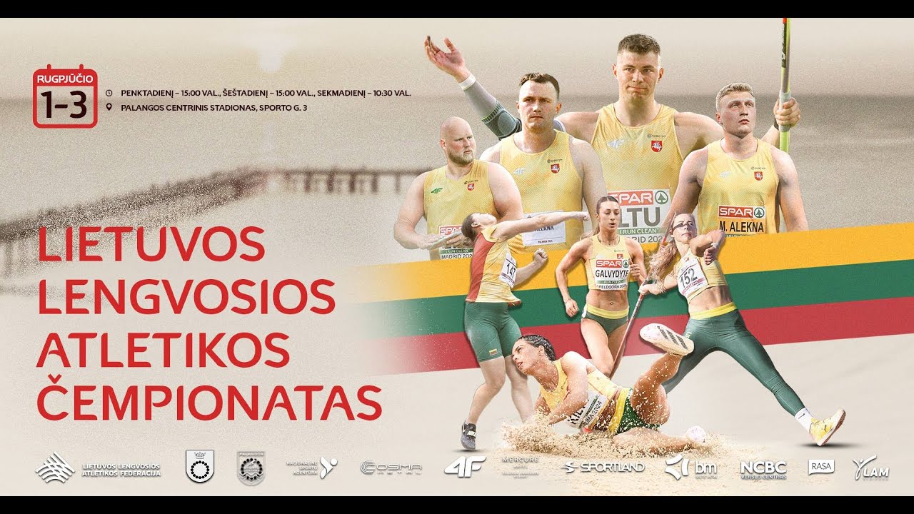 Lietuvos lengvosios atletikos čempionatas | Antra diena