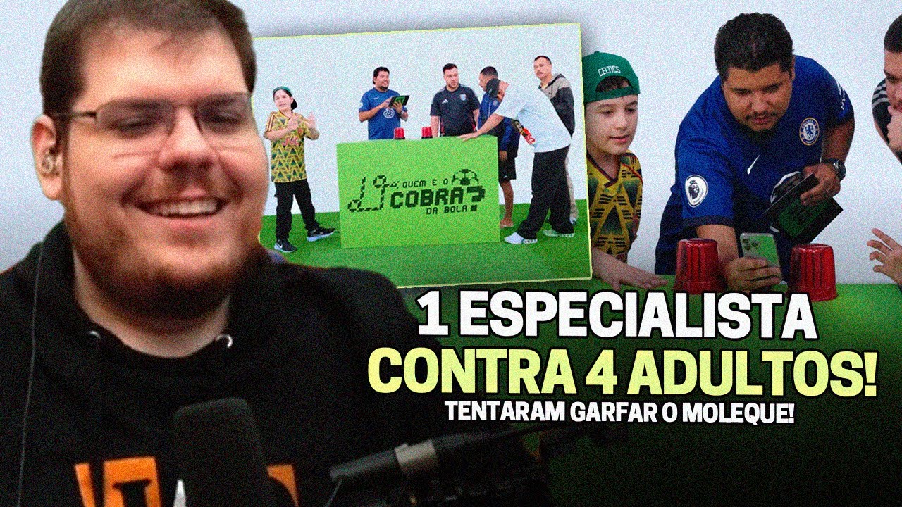 CASIMIRO REAGE: QUEM É O COBRA DA BOLA? FEAT. DAVI LUSA | Cortes do Casimito