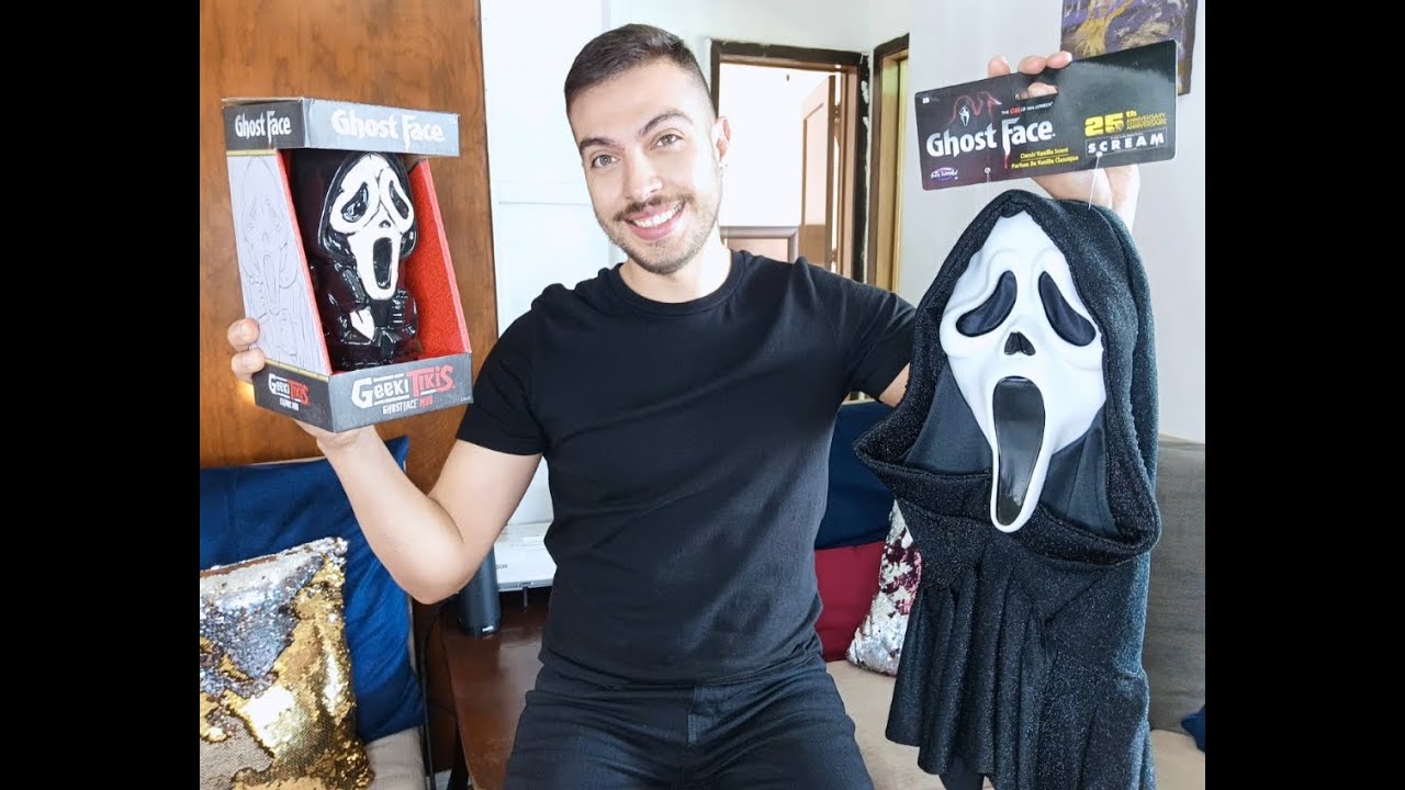 Scream Ghostface - Máscara del 25 aniversario y taza Geeki Tikis