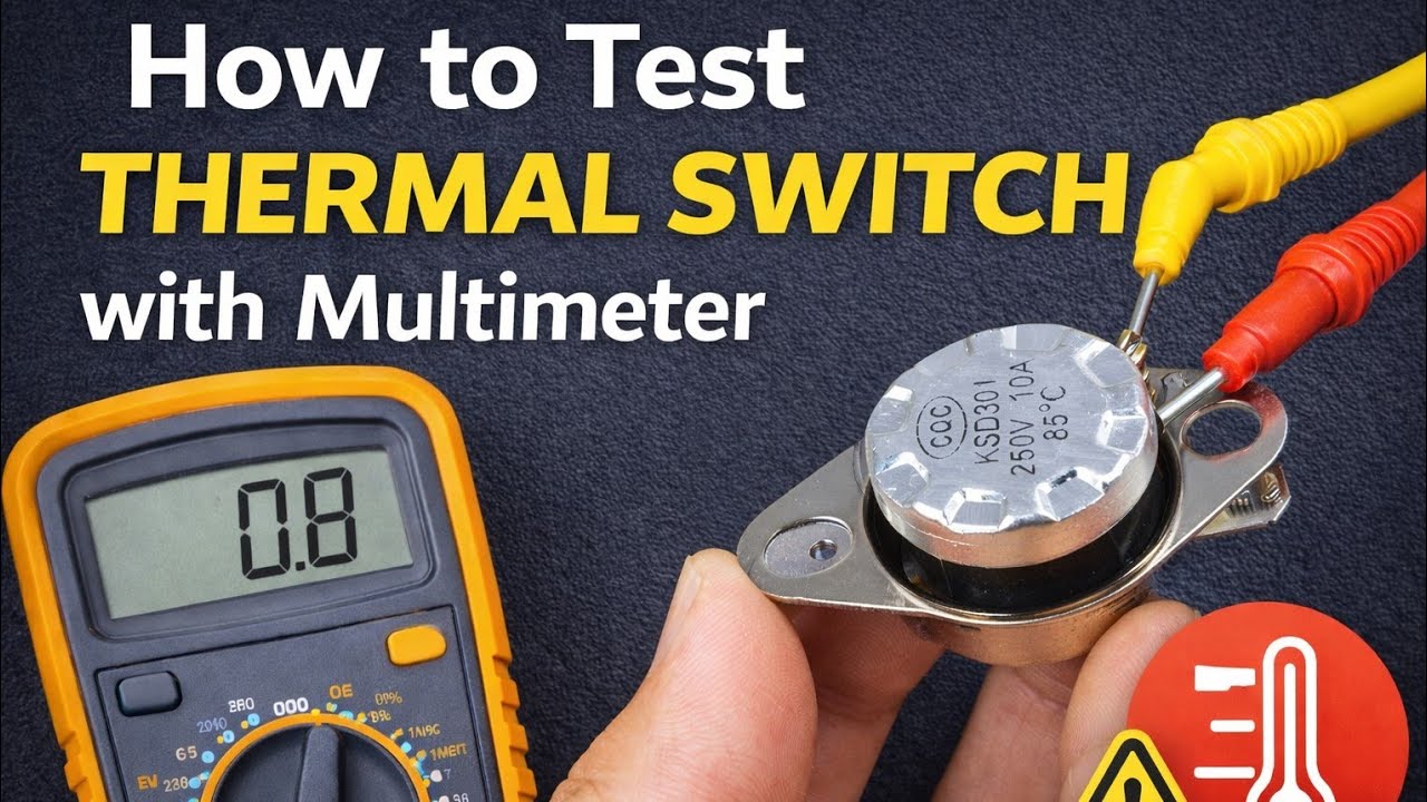 How to check thermostart  with Multimeter