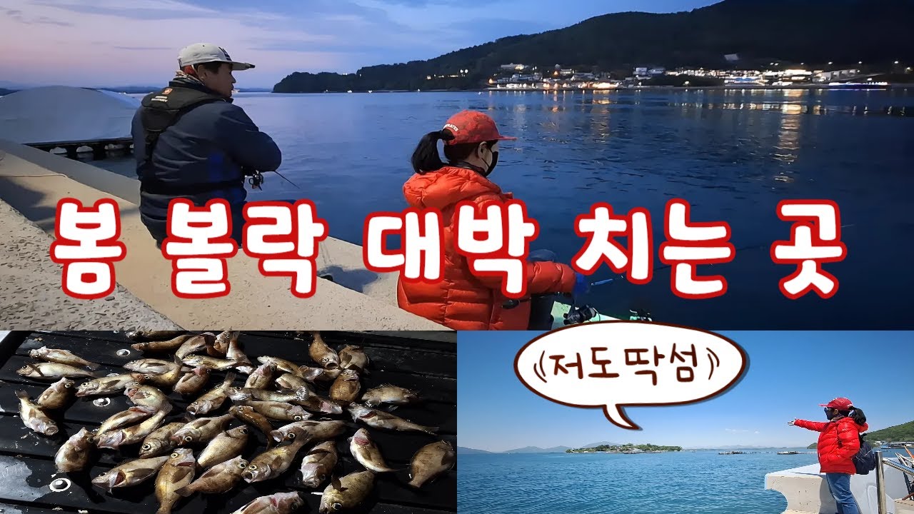 아내와 낚시 천국에서 볼락 대박 [ 사천 저도 딱섬 ]
