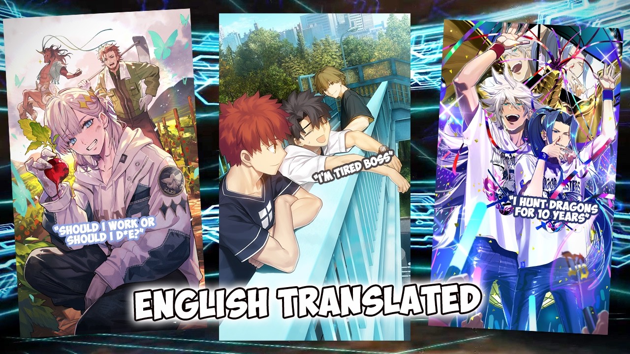 【FGO】Все японские CE Chaldea Boys 2026 с английскими субтитрами 『My Kind of Abduction』