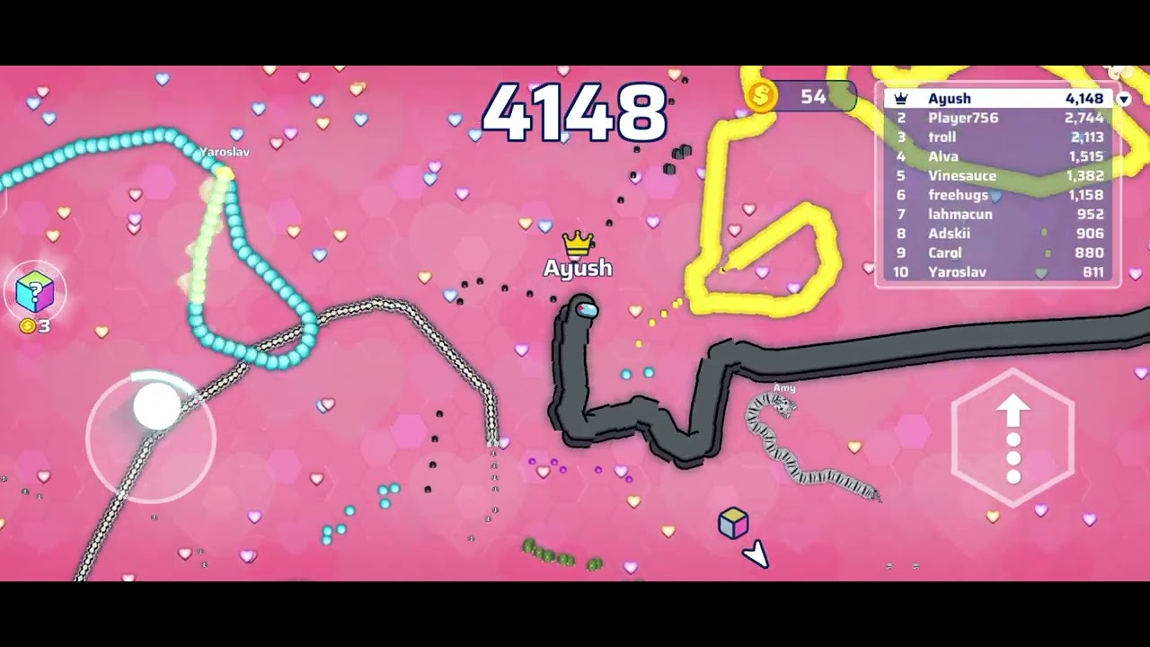 New Video Worms Zone. #wormszone #games #shortvideos #wormszoneio #gaming #gameplay #gameplay #new 