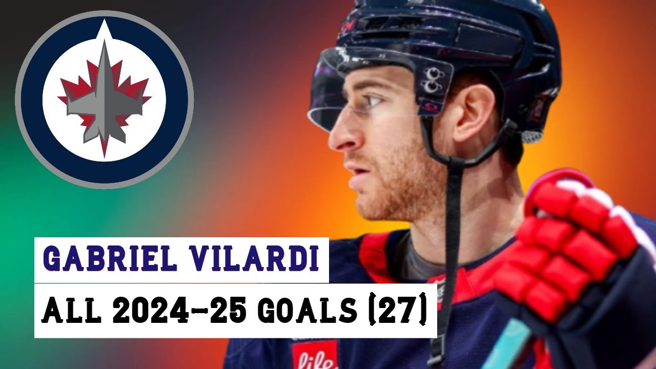 Gabriel Vilardi (#13) All 27 Goals of the 2024-25 NHL Season