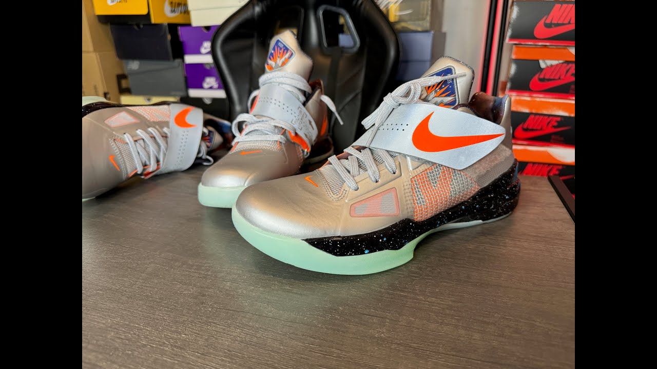 Nike KD 4 Galaxy 2024 On Feet Review