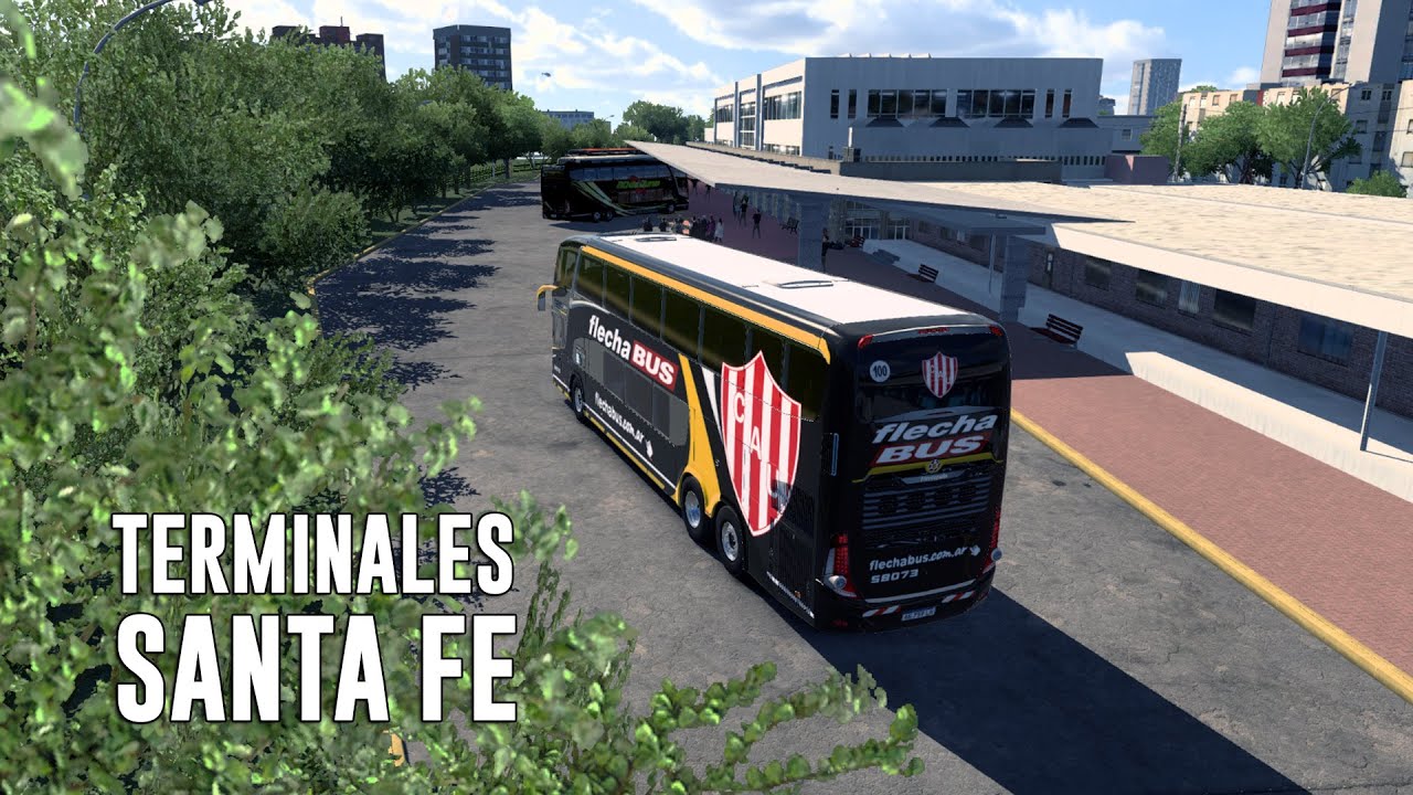 UN FLECHA ESPECIAL... LLEGANDO A LA TERMINAL DE SANTA FE! 🚍 ETS 2 1.49 (Mapa Ceibo)