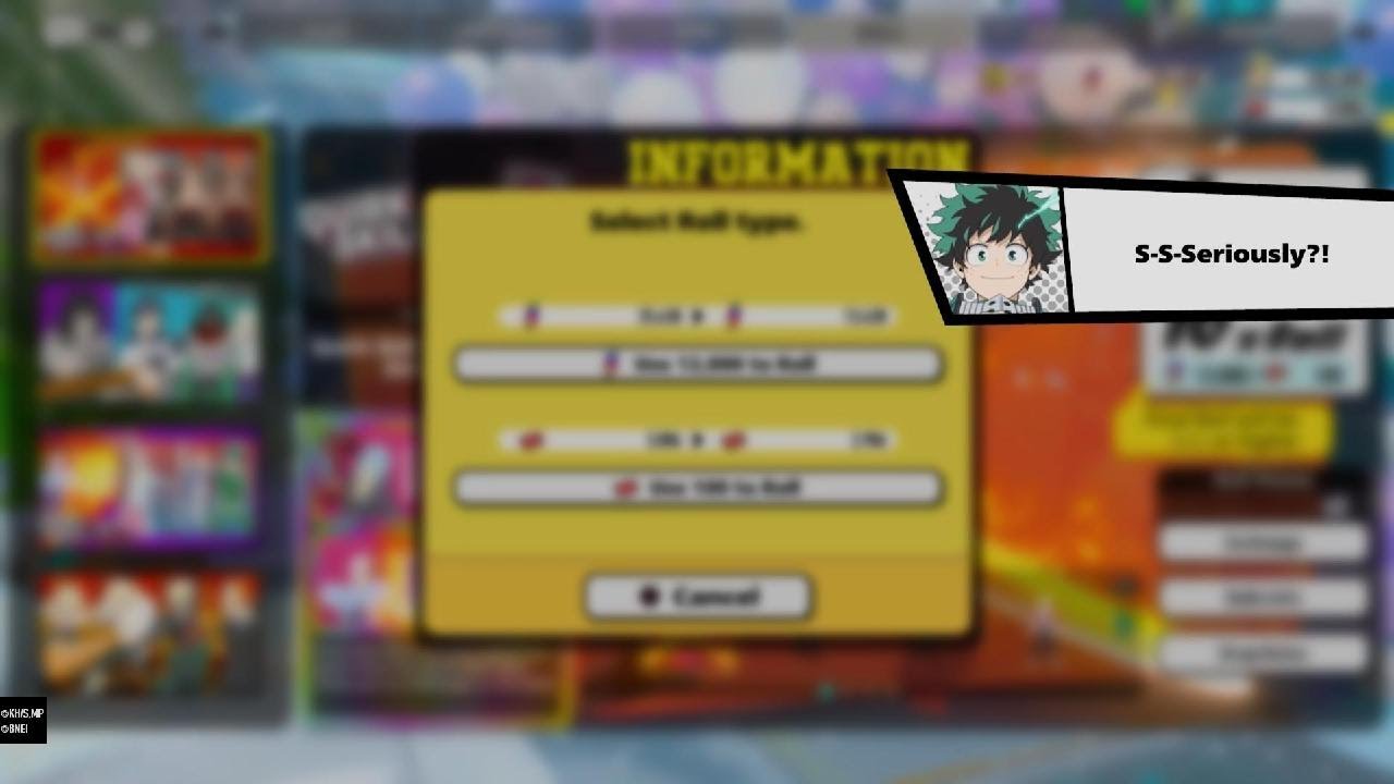 MY HERO ULTRA RUMBLE rolling for red drive kirishima