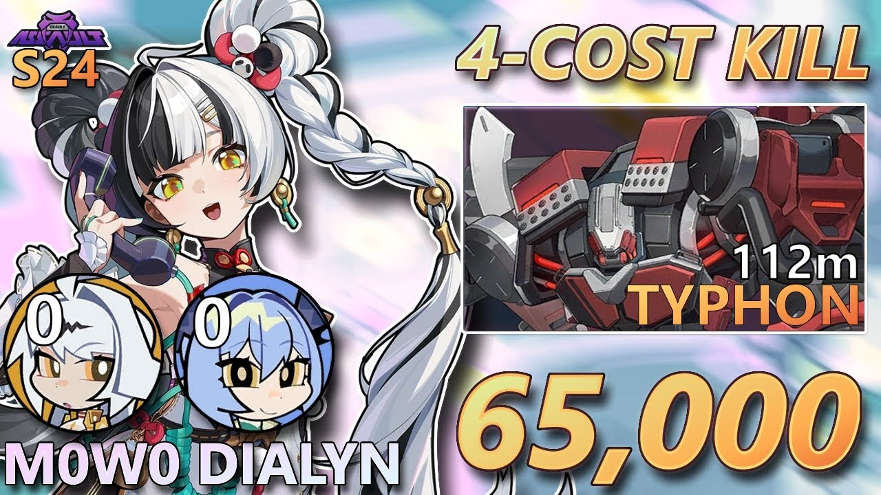 ZZZ M0W0 Dialyn 65K Typhon Kill (w/ M0W1 Yixuan) | Deadly Assault S24 | Zenless Zone Zero 2.4