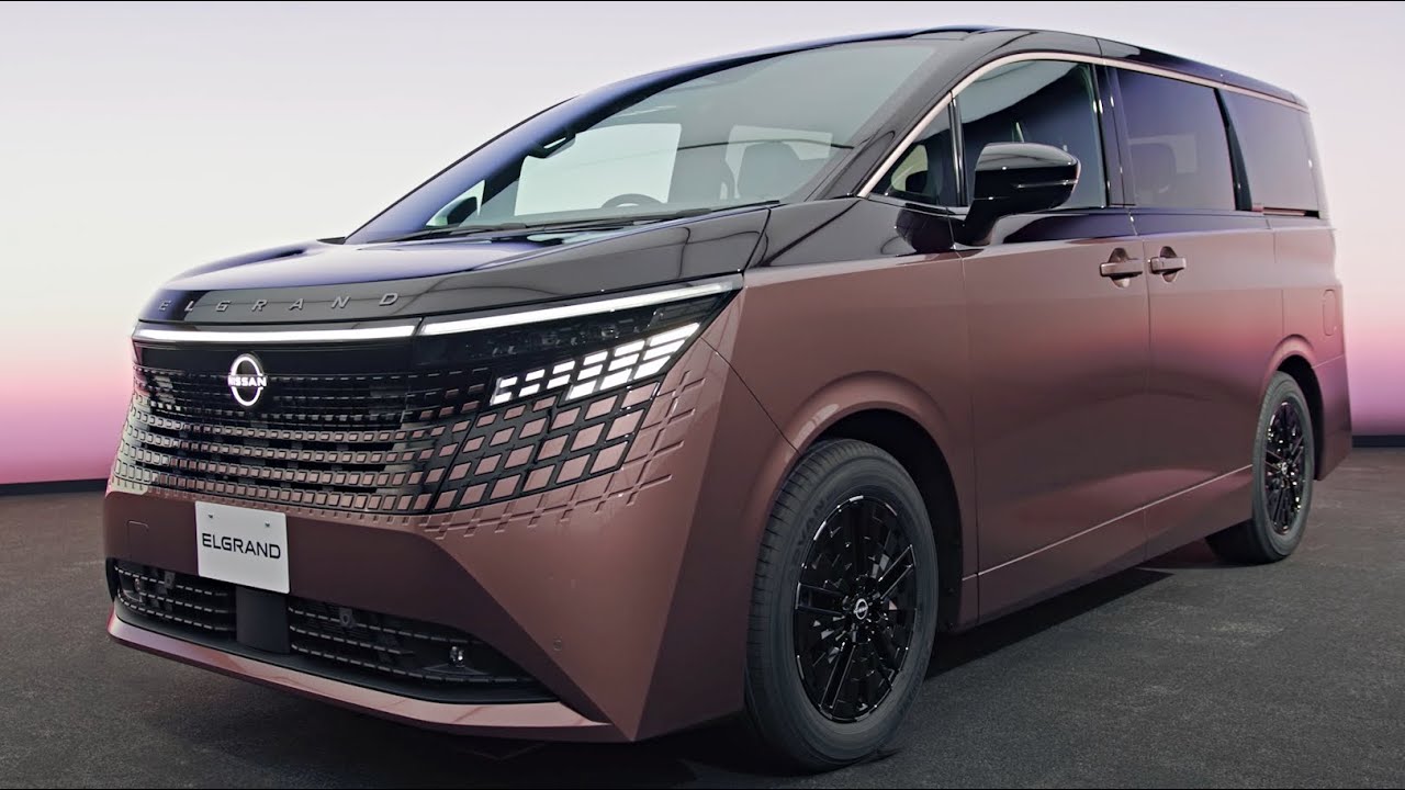 New Nissan Elgrand Minivan (2026) - Exterior & Interior Details