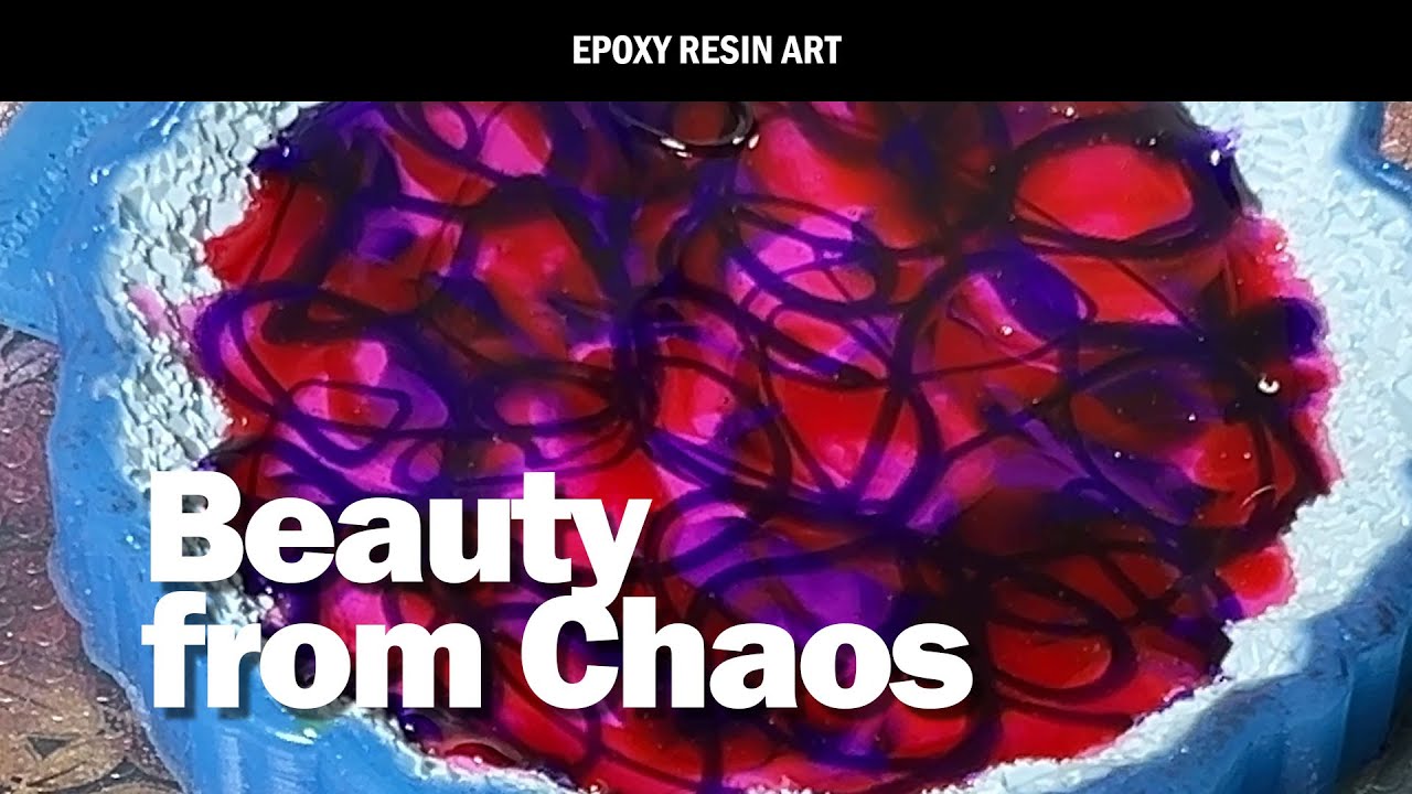 Ep. 124 Beauty from Chaos  - DIY Epoxy Resin Coaster